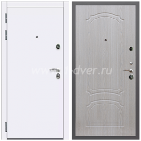 Входная дверь Армада Кварц ФЛ-140 Беленый дуб 6 мм - входные серые двери с установкой