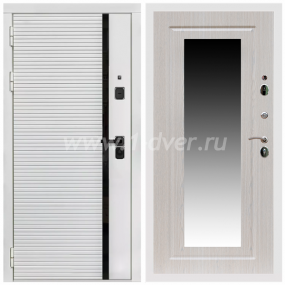 Входная дверь Армада Каскад white ФЛЗ-120 Беленый дуб 16 мм - входные серые двери с установкой