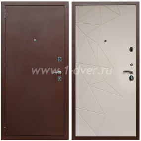 Входная дверь Армада Комфорт ФЛ-139 Какао нубук софт 16 мм - входные металлические утепленные двери с установкой