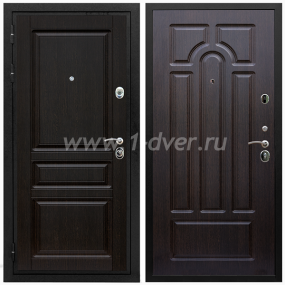 Входная дверь Армада Премиум-Н ФЛ-58 Венге 16 мм - входные коричневые двери с установкой