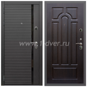 Входная дверь Армада Гарант Черная шагрень ФЛС-550 ФЛ-58 Венге 16 мм - входные двери в квартиру с установкой