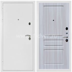 Входная дверь Армада Престиж ФЛ-243 Сандал белый 16 мм - входные двери с шумоизоляцией с установкой